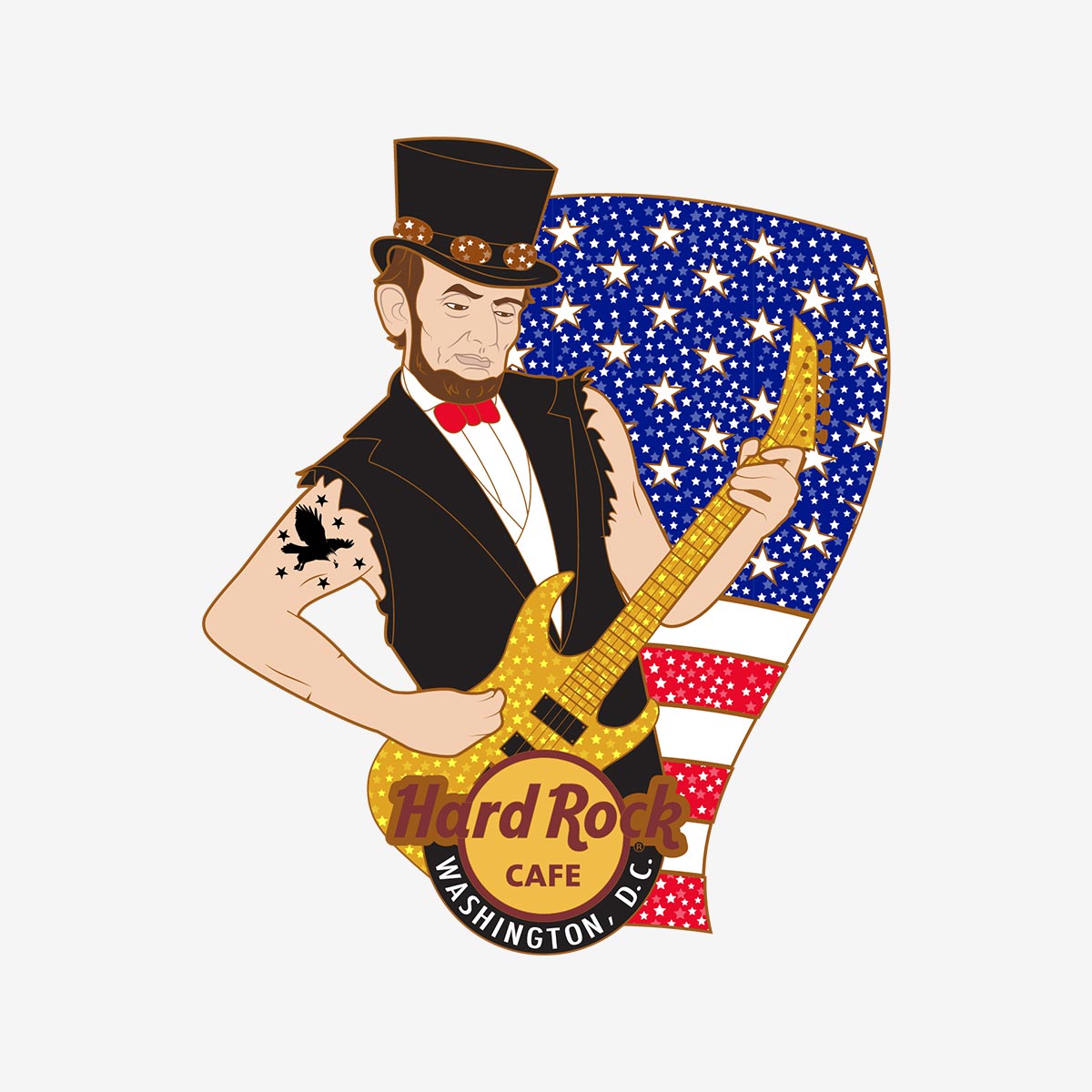 Limited Edition USA 250th Boxed Copper Pin Set image number 2